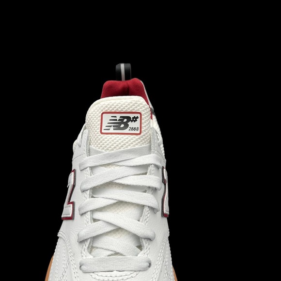 New Balance Numeric 288 Mens Classic Skateboarding Leather Sneakers Size 8 White - Picture 9 of 15